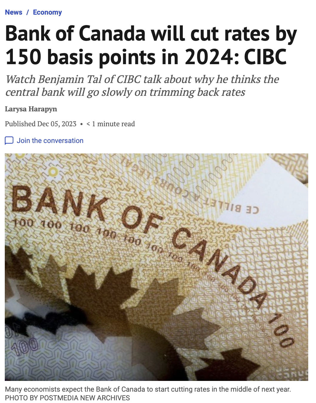 加拿大三大银行再次降息：5年固定跌破6%！央行利率预测明日出炉- 本地新闻- 加拿大新闻- 约克论坛