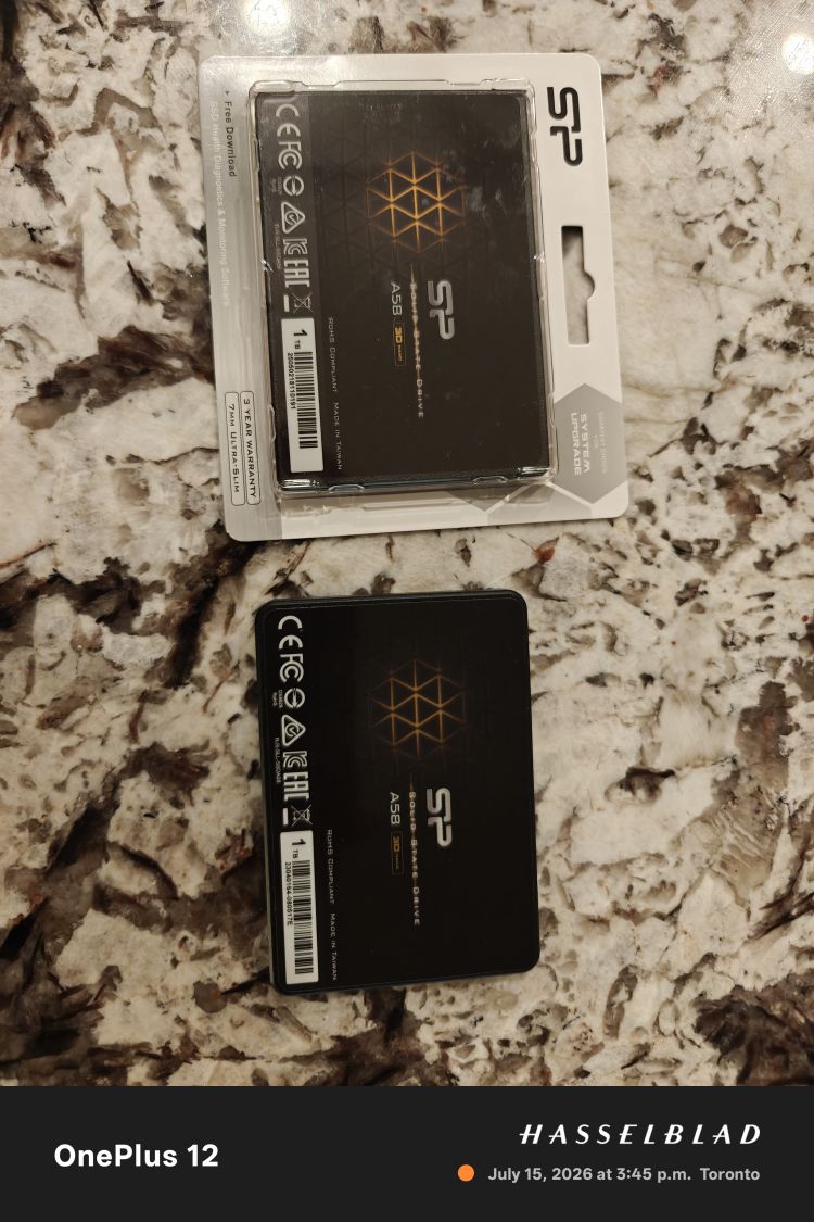 全新未开封Silicon Power（广颖电通）A58 1TB SSD - 电脑/配件- 多伦多